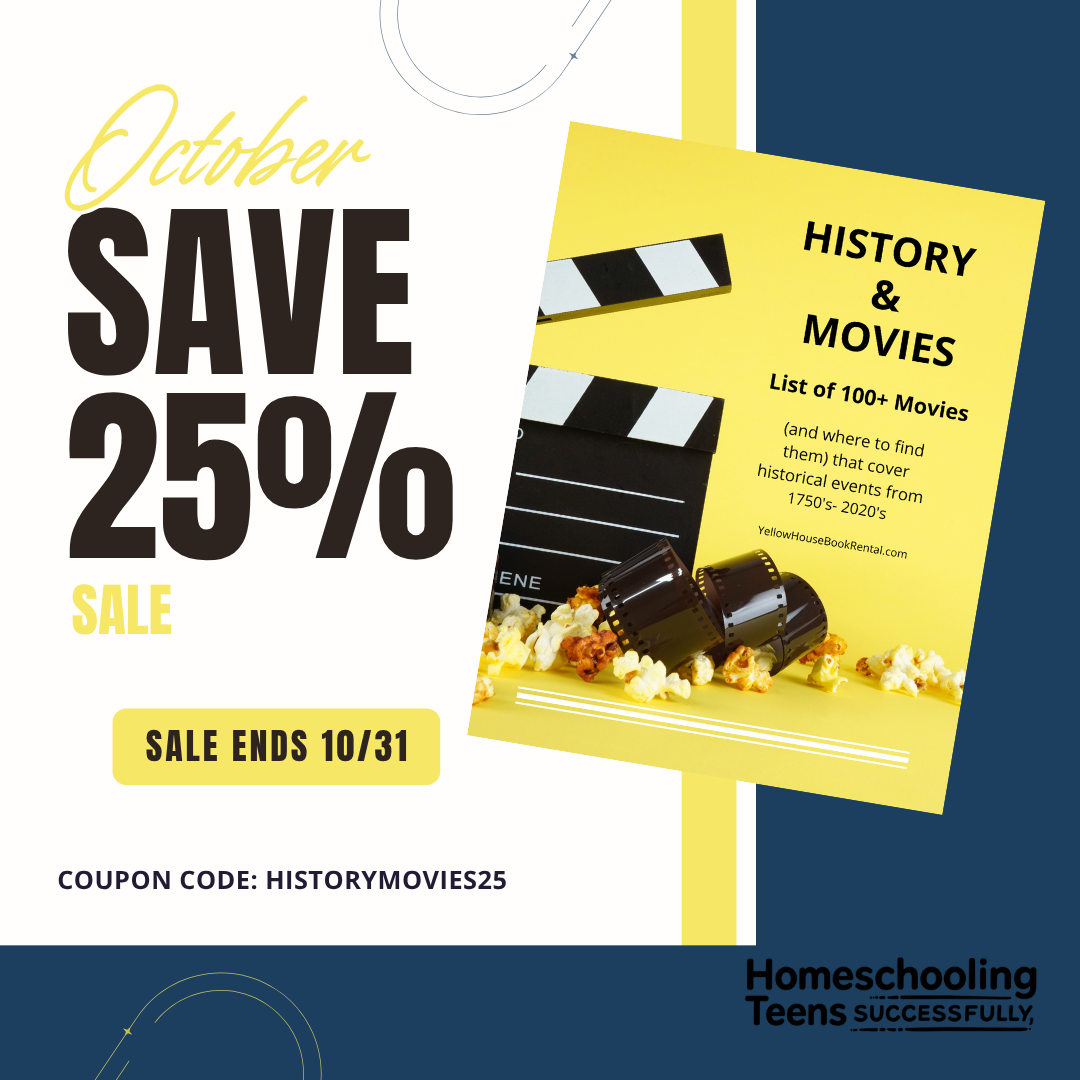 Hitory and Movies October sale SQ